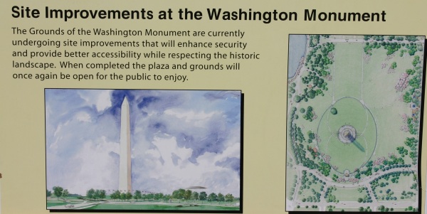 Site Improvement at the Washington Monument