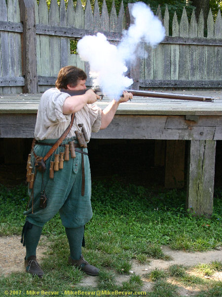 musket demonstration