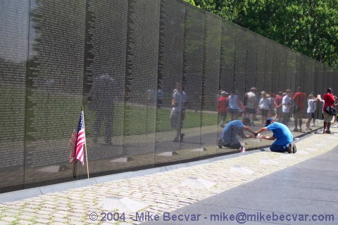 Vietnam Veterans Memorial Wall 